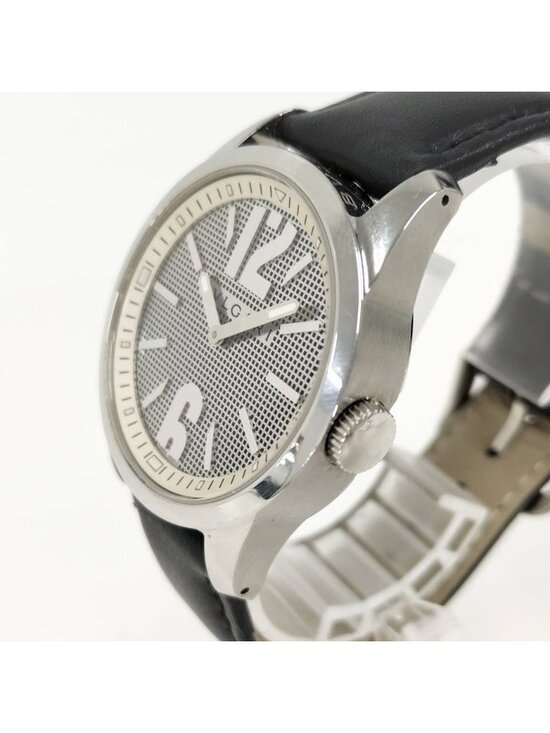 Bvlgari Watch Solo Tempo SS Leather External Quartz Silver Dial main image 9